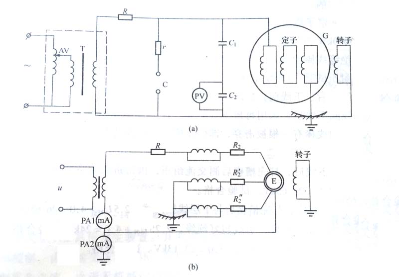 赫兹电力发电机交流耐压试验原理接线图